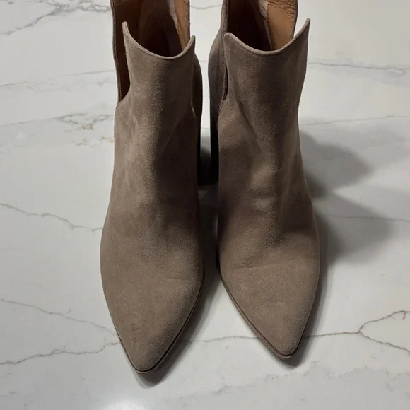 Steve Madden Beige Ankle Booties - Picture 5 of 15